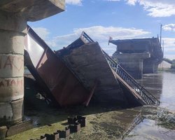 Котел на 700 кв. км: ВСУ бьют по второму из трех мостов через Сейм в Курской области (карты)