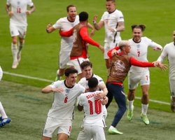 Рахим Стерлинг и Гарри Кейн забили решающие голы в матче Англия - Германия на Евро-2020