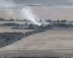 Бойцы бригады "Спартан" уничтожили вражескую МТ-ЛБ (видео)