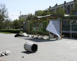 В Днепропетровске заменят бетонные урны и установят видеокамеры в общественных местах