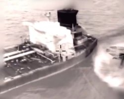 США захватили танкер Olina: появилось официальное подтверждение (видео)