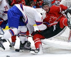 Сборные Канады и России начали хоккейный турнир Олимпиады с крупных побед