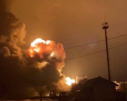 Ночные удары дронов по РФ: БПЛА атаковали нефтебазу в Волгоградской области и Краснодарский край