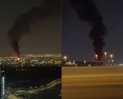 Авіарейси зупинилися: іранські дрони атакували Міжнародний аеропорт у Дубаї, здійнялася пожежа (відео)