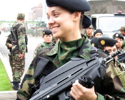 В украинской милиции может появиться женский спецназ