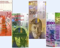 Нацбанк продал с аукциона 862 тыс. швейцарских франков