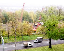 Януковичу строят вертолетную площадку в центре Киева, - СМИ