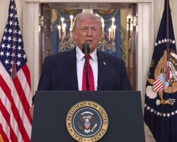 "Повернемо їх у кам'яний вік": Трамп виступив зі зверненням до нації щодо війни в Ірані (відео)