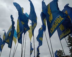 Телеканал CNBC: ВО Свобода получила широкую поддержку из-за Тимошенко и Клинтон