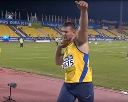 Первым украинским призером Паралимпиады стал легкоатлет Данилюк - "бронза" в толкании ядра