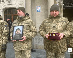 Убийство военного из ТЦК: во Львове проходит прощание с ветераном АТО (фото)