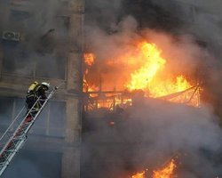 Войска РФ ночью обстреляли несколько многоквартирных домов в Киеве (фото)