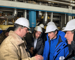 "Немає місця для самозаспокоєння": гендиректор МАГАТЕ відвідав Запорізьку АЕС (фото)