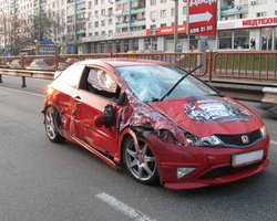 Вчера на дорогах Украины погибло 12 человек