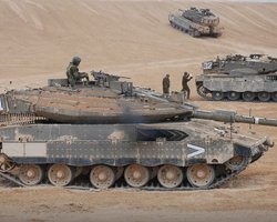 Ефективні в міських боях: ізраїльський танк Merkava відіграє ключову роль у війні проти ХАМАС