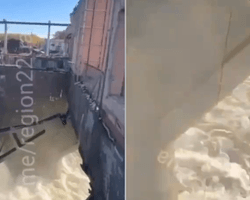 ЗСУ підірвали Бєлгородську дамбу: рівень води впав на метр (відео)