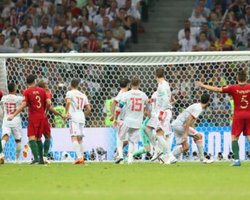 Сборные Испании и Португалии сыграли вничью