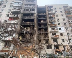 Атака на Вишгород: три російські "Шахеди" били по місту касетними боєголовками (фото)