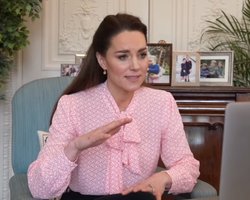Кейт Миддлтон провела первую онлайн-встречу после скандального интервью Меган Маркл и принца Гарри