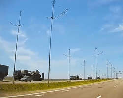 На выходных зафиксировали наибольшую переброску техники ВС РФ с юга: куда двигались колонны