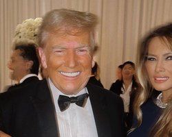 Елегантна Меланія Трамп приєдналася до Дональда на публіці (фото, відео)