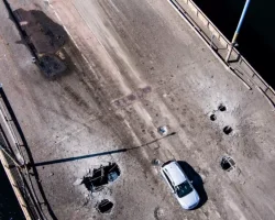 ВС РФ установили защиту от ударов ракет ВСУ в районе Антоновского моста, — МО Британии