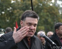 Тягнибок готовит людей выйти на улицы после выборов 