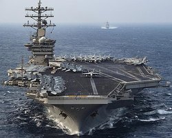 США разместили авианосец USS Nimitz в Персидском заливе за несколько дней до убийства физика в Иране