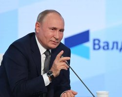 "Будемо їх збивати": Путін розповів, що відбудеться, якщо Україна застосує ракети Tomahawk (відео)