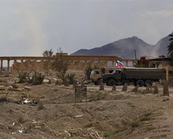 Россия строит военную базу в исторической части Пальмиры