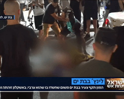 Война в Израиле: в городах начались серии линчевания людей (фото, видео)