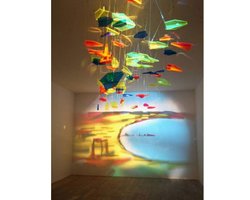 Азербайджанский художник создает картины из теней