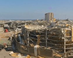 Причиной взрыва в Бейруте могло быть внешнее вмешательство, – президент Ливана