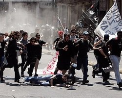 В Греции проходит забастовка профсоюзов 