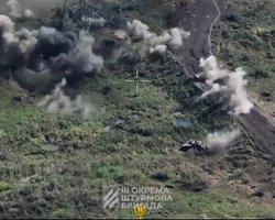"Развалили оккупантов": артиллеристы 3 ОШБр показали уничтожение врага под Бахмутом (видео)