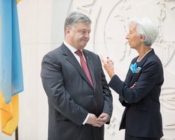 Украина готова продолжать плодотворное сотрудничество с МВФ, – президент