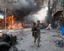 Возле консульства России в сирийском Алеппо взорвали автомобиль