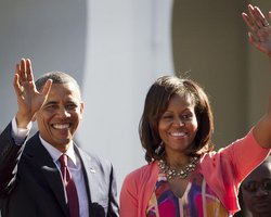 Барак и Мишель Обама поздравили королевскую чету с рождением первенца