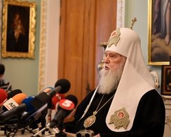 У Филарета постановление о самороспуске УПЦ КП назвали не имеющим юридической силы документом