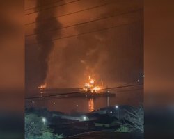 У Генштабі ЗСУ підтвердили атаку на нафтовий термінал "Шесхаріс" в РФ та літак-амфібію у Криму