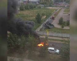 В Подмосковье взорвали авто в микрорайоне для военных: власти скрывают имя погибшего (видео)