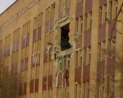 В луганской больнице произошел взрыв: есть жертвы