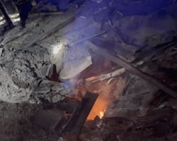 РФ завдала масованого удару по Конотопу: пошкоджені житлові будинки, багато поранених (відео)