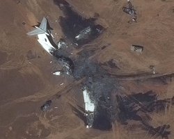 Крушение Ил-76 с "вагнеровцами" в Мали: появился спутниковый снимок (фото)