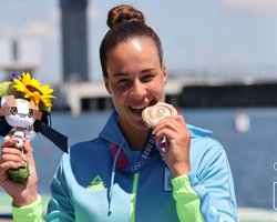 "Мені здається, що це сон": українка Людмила Лузан завоювала бронзу на каное-одиночці