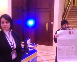 В штабе Партии регионов Анну Герман искал священник