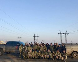 Новый блокпост блокады ОРДЛО установлен на трассе Курахово-Марьинка