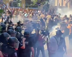 "Дали команду атакувати", — глава Нацполіціі про причину зіткнень з "Нацкорпусом" (відео)