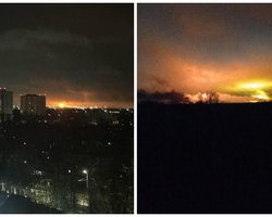 Другу ніч поспіль: безпілотники атакують російський Ярославль, палає великий НПЗ (фото, відео)