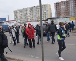 В Одессе предприниматели из-за карантина перекрыли улицу (фото)